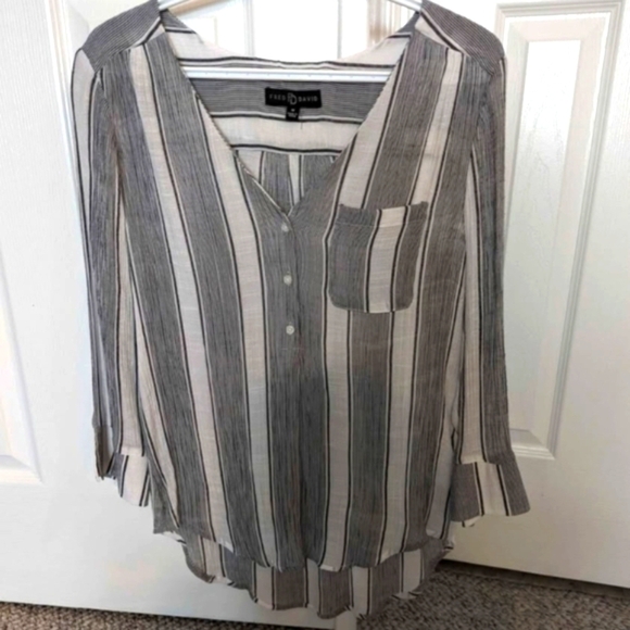 🔷Fred David Blouse - Picture 1 of 5
